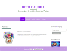 Tablet Screenshot of bethcaudill.net